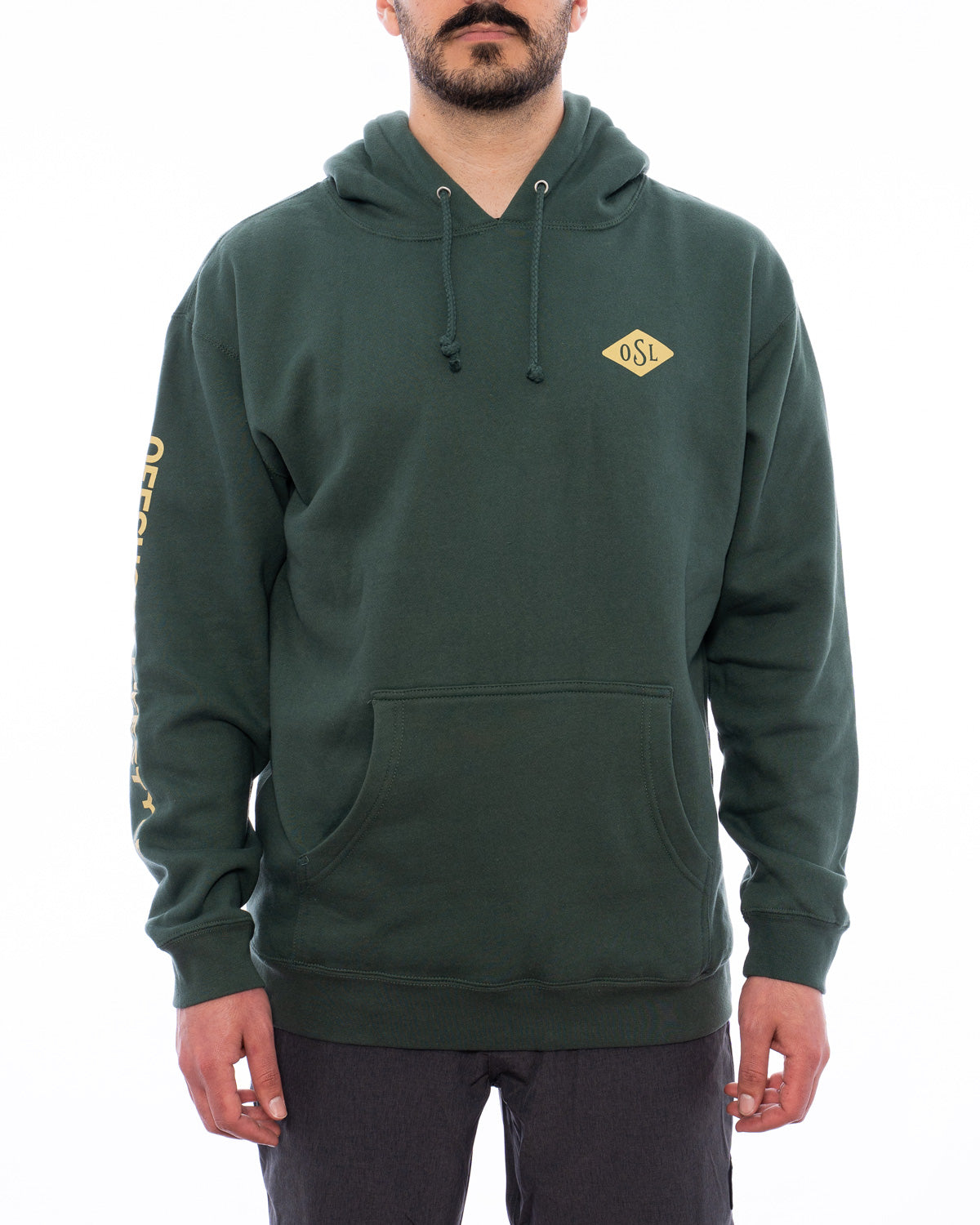 Off white shop badge hoodie